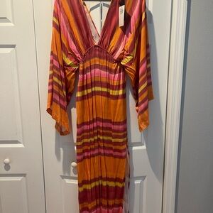 Chaser Colorful Strappy Dress